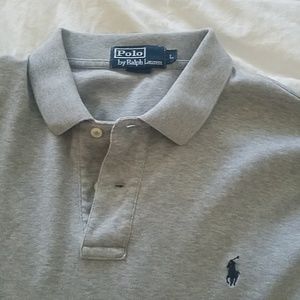 Gray Ralph lauren polo